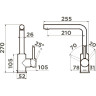Смеситель OMOIKIRI NAKAGAWA-EV 4994313