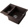 Мойка OMOIKIRI SAKAIME 60-2-DC Tetogranit/темный шоколад 4993912
